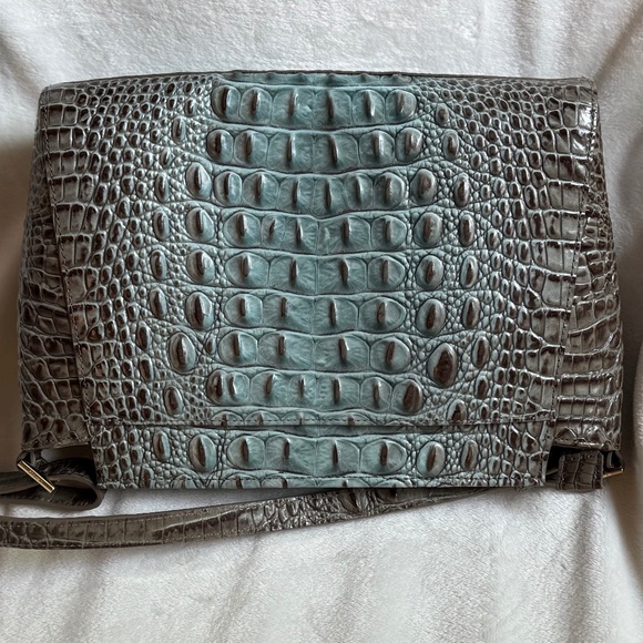 Brahmin crossbody purse - Hillary Bluebell Ombre Melbourne - Picture 2 of 4